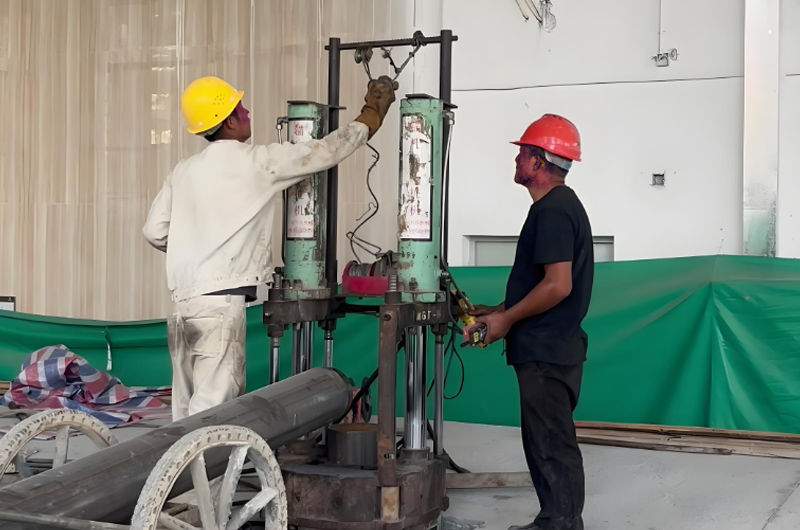 房屋基礎錨桿靜壓樁加固