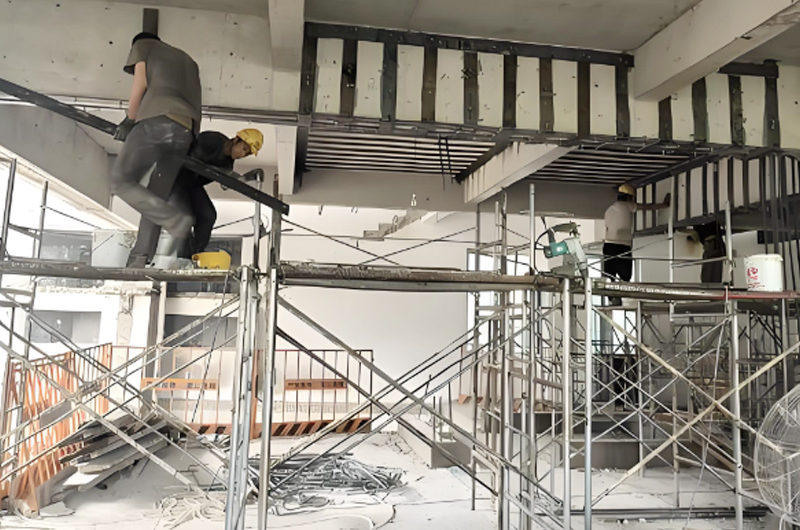 粘鋼加固延長建筑使用壽命