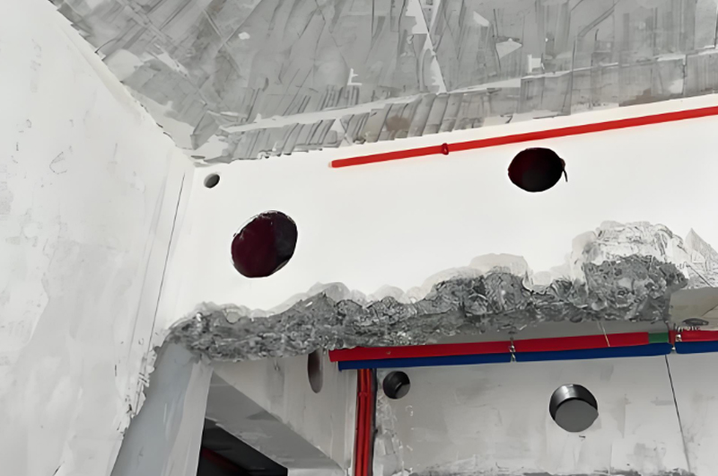 裝修打孔打斷了大梁鋼筋該如何加固