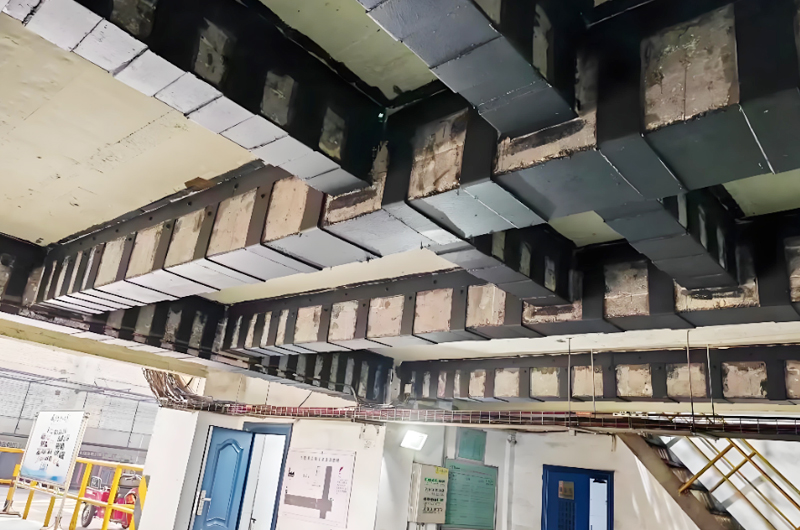 粘鋼加固增強(qiáng)抗剪能力(適用于梁、柱)